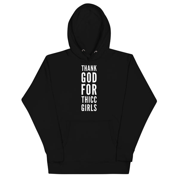 Bangland® Thank God For Thicc Girls Hoodie